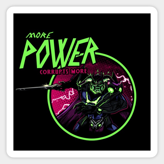 Power Trip Sticker by AndreusD